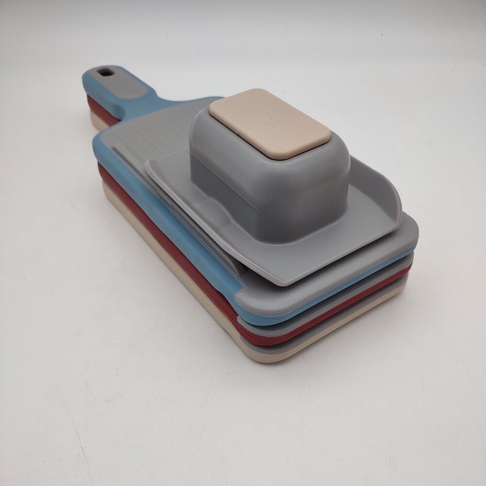 Kuhn Rikon Set of 3 Nesting Double Edge Slicer & Grater Set K92192 FARMHOUSE